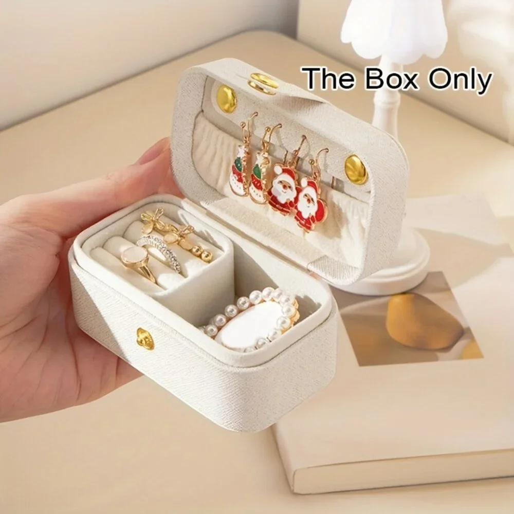 1pc Portable Jewelry Organizer Jewelry Box For Rings, Pendants, Earrings